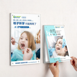 Khung Poster Từ Tính Acrylic Không Viền Cho Hiển Thị Kinh Doanh