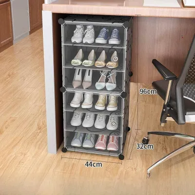 Modern Minimalist Plastic Shoe Cabinet Indoor Outdoor Doorstep Weatherproof Dustproof Multi-layer Waterproof Shoe Rack
