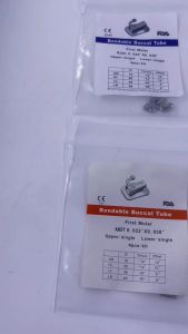 10 Pack Dental Orthodontic 1st/2nd Buccal Tube Bondable Roth/MBT 0.022