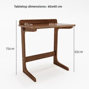 Walnut Wooden Portable Side Table
