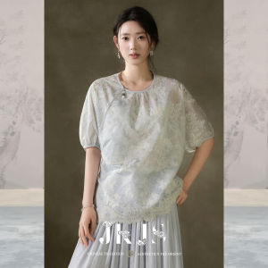 JK＆JS | New Zhongshi Style Intellectual Short Sleeve Shirt