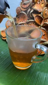 มะตูมอบแห้ง สำลีทอง ออแกนิก100% หอม ไม่ขึ้นรา คุณประโยชน์มากมาย ช่วยขับลม ถนอมลำไส้ แก้กระหาย หลับสบาย ดีต่อสุขภาพ หอมอร่อย ทำง่าย เหมาะกับสายสุขภาพ เื่อคนรักสุขภาพ เพิ่มความหอมโดยการต้มใส่ใบเตย มะตูมคัดพิเศษ อบแห้งด้วยกรรมวิธีที่ใส่ใจ สะอาด ปลอดภัย