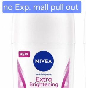 70 Off! Nivea Extra Brightening Deodorant 48H Protection Brighter Skin Every Day Soft & Caring Feminine Floral Scent 0% Alcohol For Smooth and Delicate Skin.