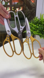 Kéo Nhà Bếp Đa Năng Tay Cầm Bản Lớn Dụng Cụ Cắt Rau Củ Thịt Cá Dùng Trong Gia Đình