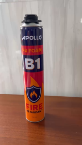 Bọt nở chống cháy cách âm cách nhiệt Apollo PU Foam B1