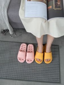 Home Bathroom Slippers for womens and mens Quick Drying Water Leakage Shower Slippers Couples Indoor Anti slip Slipper