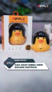 Bebek Pintar Smart AI Kontrol Suara USB - Ripple Bisa Atur Suhu AC, Saluran TV & Sebagai Lampu Tidur