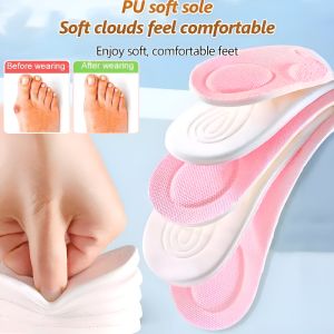 Absorbing Deodorant Insoles Shock Breathable Insoles Antibacterial Anti-Odor Shoes Accessories