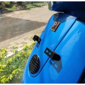 dudukan plat nomor magnet Vespa sprint primavega gts s LX LxV matic