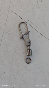 100pcs Set Rotating Bearing Fishing Connector Fishhook Sleeve