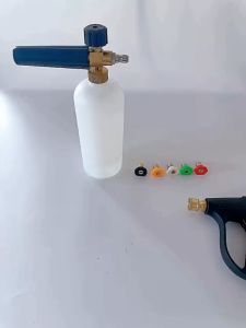 5Pcs/Set Car Wash Water Gun Nozzle 1/4 Quick Release High Pressure Car Cleaning Spray Gun Nozzle