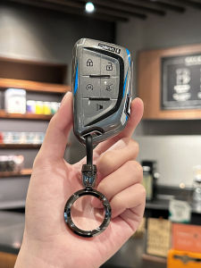 Mens Key Cover for Cadillac CT5 XT4 XTS CT6 ATS-L 24 Models Suitable Shell Buckle Driving Personal Item Car Interior Accessories