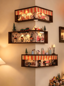 OYIla | Wall Mounted Display Shelving Unit No Drilling Wall Decoration