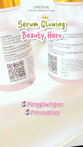 EMEDICAL SERUM HERO mencerahkan & melembabkan