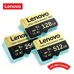 Lenovo Flash SD Memory Card 128GB 256GB 512GB 1TB 2TB High Speed Micro TF SD Card Memoria SD Micro Card For Xiaomi Nintendo Tablet Drone
