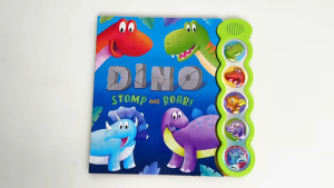 Dinosaur Stomp And Roar Sound Book 5 Buttons (Hardcover)