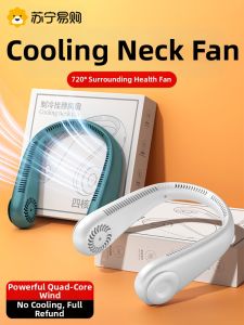 Portable Neck Fan USB Rechargeable Lazy Persons New 2023 Extended Battery Life Mini Fan for Home And Daily Use