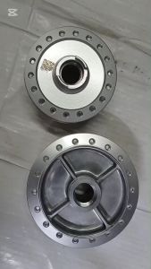 ดุมหน้า+ดุมหลัง ดุมเดิม สีบรอนซ์  WAVE125R WAVE125X WAVE100s ปี05