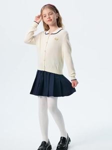navigare kids | Girls Light Wool Knitted Cardigan