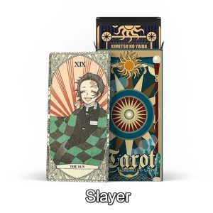 22 Pcs Tarot Card (Alat Sulap) / Alat Sulap Murah / Kartu Sulap / Kartu Tarot Dan Buku Panduan Indonesia Slayer / Genshin Tarot Cards