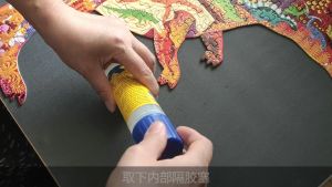 Jigsaw Puzzle Glue 120ml Fast Dry Non Toxic Self Apply For DIY Sticking Paper