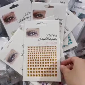 Diamond Stickers DIY Face Makeup Decoration Self-Adhesive Shining Eyes Diamond Stickers Stage Sticke