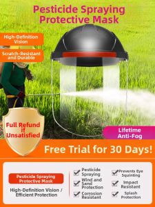 Anti-fog Transparent Protective Face Shield