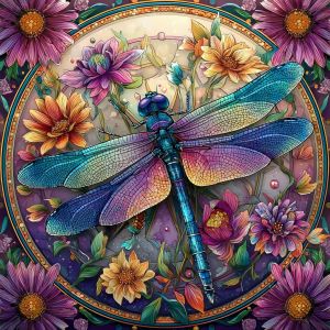HUACAN Diamond Painting Bird Flower Animal Full Drill AB Fairy Dust Art Mosaic Floral Full Drill Crafts Wall Decoration