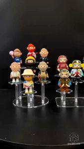 ชั้นวางโมเดลหกเหลี่ยม โชว์สินค้า จัดระเบียบโมเดล Arttoy WCF popmart แบบประกอบเอง แข็งแรง