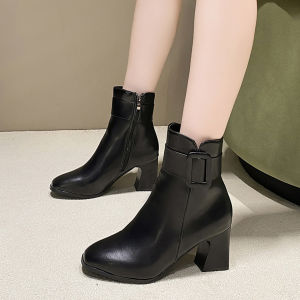 DIANCHA | New Season Stylish Pointed Toe High Heel Ankle Boots