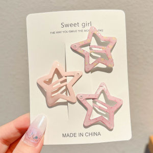 NING ZHOU | Polka Dot Plaid Star Decorative Hair Clip