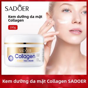 Kem Dưỡng Da Mặt Săn Chắc SADOER Collagen 100G Dưỡng Ẩm Làm Sáng Và Săn Chắc Da