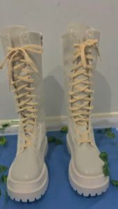 Sepatu Boots Panjang Wanita Hak Sedang Fashion 284 Nextfashion