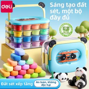 deli | Đất Sét Siêu Nhẹ Không Độc Cho Trẻ Em