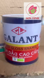 Sơn dầu galant màu xanh lá mạ 530 800ml 3lít (Tập Đoàn URAI - Thái Lan) Sử dụng cho gỗ tôn sắt thép