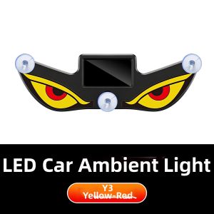 LUKSEN | Dynamic Demon Eye Solar Powered No Wiring Atmosphere Warning Tail Light