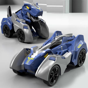 2-in-1 Transforming Dinosaur Car: Automatic Transformations for Kids Fun!