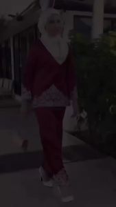 Baju Kurung Raya Kebaya Moden Sulam Viral