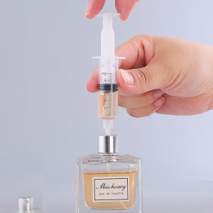 Perfume Extractor Subpackaging Tools Suction Sample Straight Pumping Beauty Cosmetics Press Pump Head Separator Portable Travel