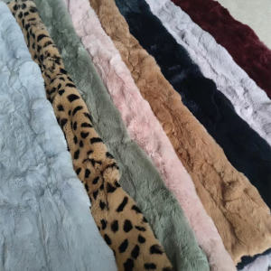 Real Rex Rabbit Hair Fabric Cushion Window Cushion Scarf Background Fabric Sofa Cushion Fur Clothing Stuffed Fabric Decoration