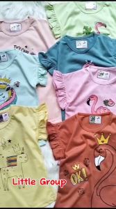 KAOS ANAK PEREMPUAN "SWEET T-SHIRT SERIES" Usia 1-8 Tahun SNI / T-shirt Anak