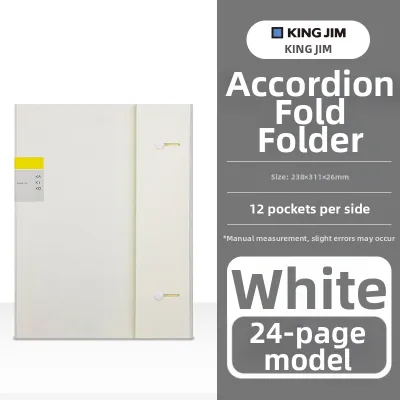 King Jim | Writable Expandable Sheet Music Folder Anti-glare Transparent