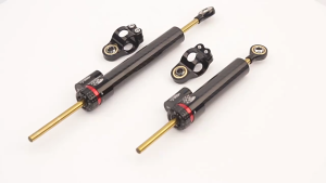 Universal Steering Damper For Raider Motorcycle Carbon Fiber Steering Damper Stabilizer ninja 400