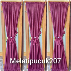 Gordeng Kupu Kupu Minimalis Model Polos Bahan Embos