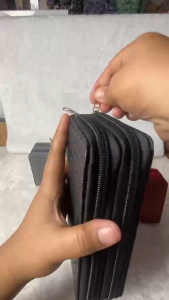 New womens wallet long zipper handbag pu leather coin purse