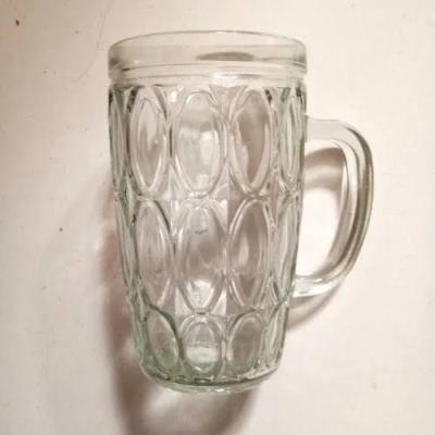 Gelas bir jempol Isi 6pcs/Gelas beling jempol Tebal