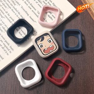 ฝาครอบซิลิโคนสําหรับ Apple Watch Case 10 42 มม.46 มม.44 มม.40 มม.45 มม.41 มม.อุปกรณ์เสริมกันชน SHELL Protector iWatch Series SE 6 7 8 9