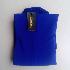 Blezer Jas wanita bahan tidak melar formal semi formal full furing lapisan busa pundak dengan saku dalam