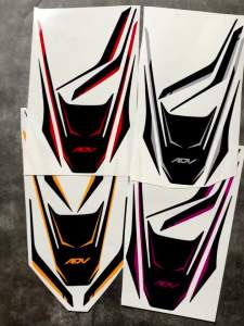 For ADV350 ADV 350 2025 Motorcycle Head Decals Moto Adventure Scooter Front End Vinyl Waterproof Decor Accessories Sticketrs Kit