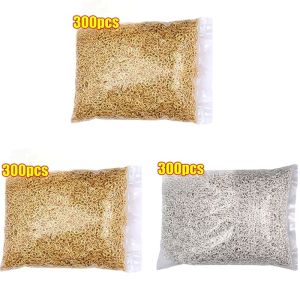 300-900pcs Small Tiny Mini Eye Pins Eyepins Hooks Eyelets Threaded Gold Silver Clasps Hooks Jewelry Findings For Making DIY 8x4